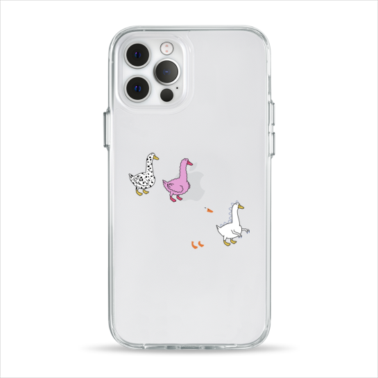 Чехол Pump Clear Case for iPhone 12 Duck Gang - цена, характеристики, отзывы, рассрочка, фото 1
