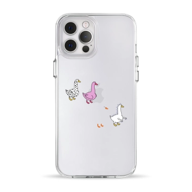 Чехол Pump Clear Case for iPhone 12 Pro Max Duck Gang - цена, характеристики, отзывы, рассрочка, фото 1