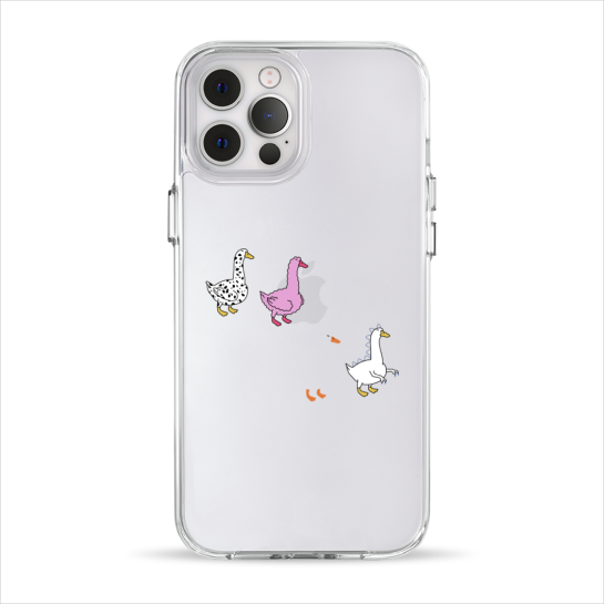 Чехол Pump Clear Case for iPhone 12 Pro Max Duck Gang - цена, характеристики, отзывы, рассрочка, фото 1