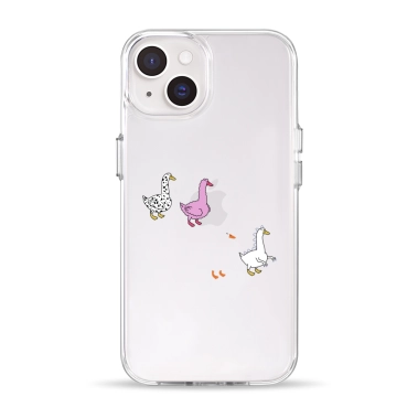 Чехол Pump Clear Case for iPhone 14 Duck Gang - цена, характеристики, отзывы, рассрочка, фото 1