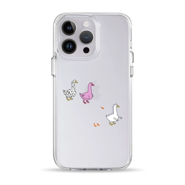 Чехол Pump Clear Case for iPhone 14 Pro Duck Gang - цена, характеристики, отзывы, рассрочка, фото 1