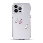 Чехол Pump Clear Case for iPhone 14 Pro Max Duck Gang