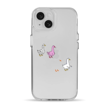 Чехол Pump Clear Case for iPhone 15 Duck Gang - цена, характеристики, отзывы, рассрочка, фото 1
