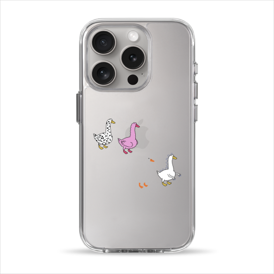 Чехол Pump Clear Case for iPhone 15 Pro Duck Gang - цена, характеристики, отзывы, рассрочка, фото 1