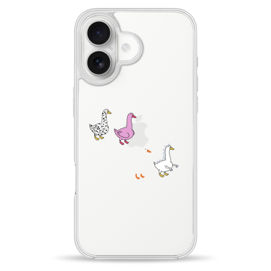 Чехол Pump Clear Case for iPhone 16 Duck Gang - цена, характеристики, отзывы, рассрочка, фото 1