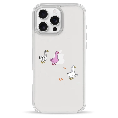 Чохол Pump Clear Case for iPhone 16 Pro Duck Gang - цена, характеристики, отзывы, рассрочка, фото 1