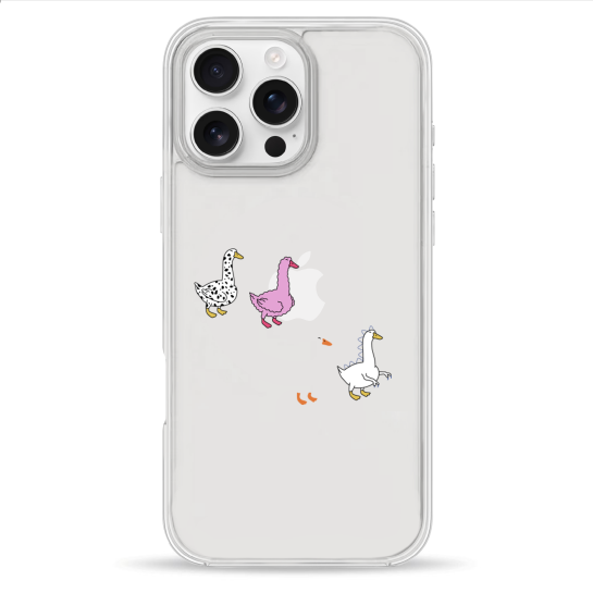 Чохол Pump Clear Case for iPhone 16 Pro Duck Gang - ціна, характеристики, відгуки, розстрочка, фото 1