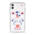 Чехол Pump Clear Case for iPhone 11 Unicorn Garden
