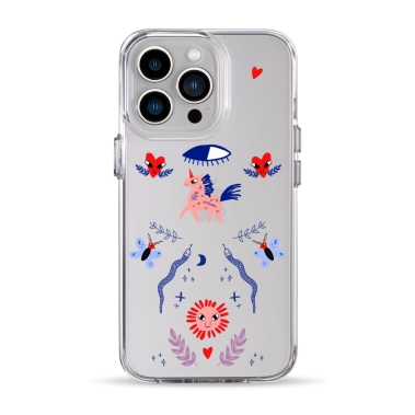 Чехол Pump Clear Case for iPhone 13 Pro Unicorn Garden - цена, характеристики, отзывы, рассрочка, фото 1