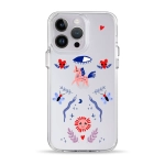 Чехол Pump Clear Case for iPhone 14 Pro Unicorn Garden