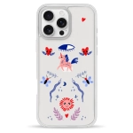 Чохол Pump Clear Case for iPhone 16 Pro Unicorn Garden