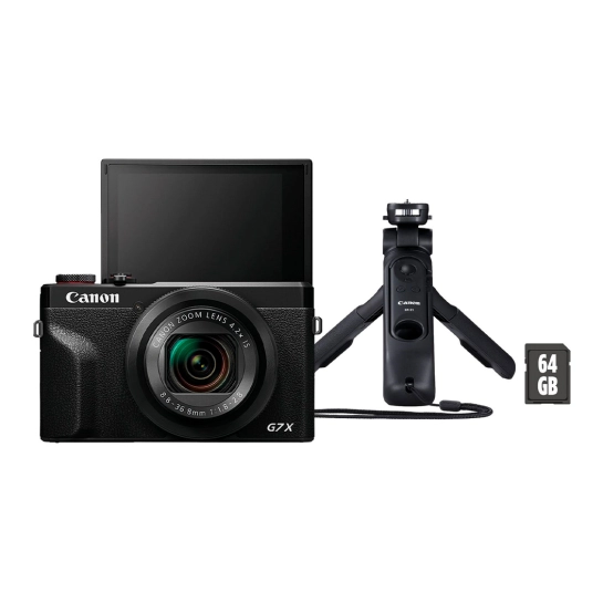 Фотоаппарат Canon PowerShot G7 X Mark III Black Vlogger Kit (3637C029)