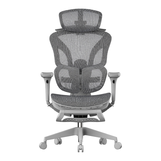 Офісне крісло OfficePro Elite OC950G Grey - ціна, характеристики, відгуки, розстрочка, фото 1