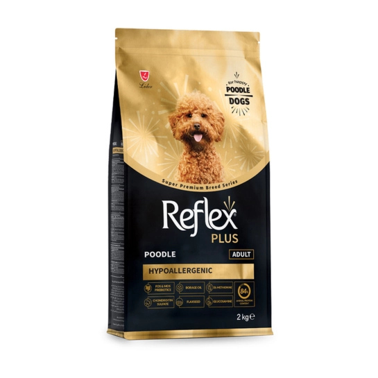 Сухой корм Reflex Plus для собак породы пудель, 2 кг (RFX-604)