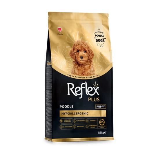 Сухой корм Reflex Plus для щенков породы пудель, 1,5 кг (RFX-603)