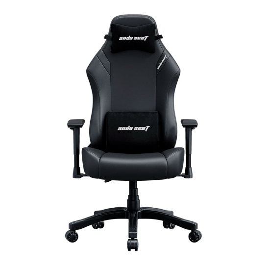 Ігрове крісло Anda Seat Luna L Black PVC - ціна, характеристики, відгуки, розстрочка, фото 1
