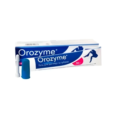 Високоефективний гель Orozyme для боротьби з проблемами зубів та ясен, 70 г (18205) - цена, характеристики, отзывы, рассрочка, фото 1