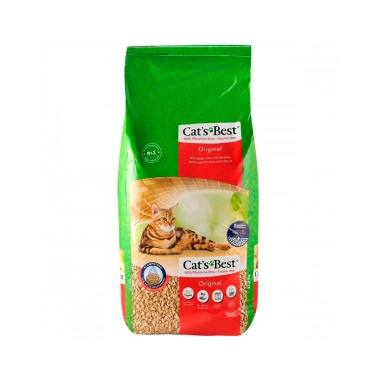 Наполнитель Cat’s Best Original древесный для кошачьего туалета, 40 л (JRS321309/3094) - цена, характеристики, отзывы, рассрочка, фото 1