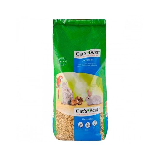 Наполнитель Cat’s Best Universal древесный для домашних животных, 40 л (JRS300047/0472)