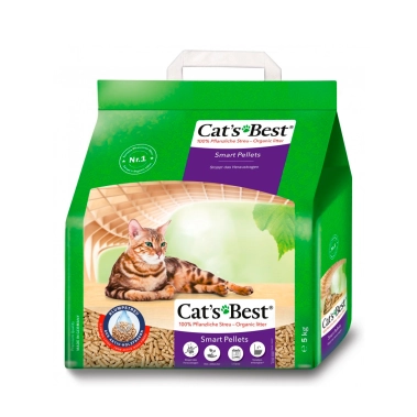 Наповнювач Cat's Best Smart Pellets дерев'яний для котячого туалету, 10 л (JRS300088/0885) - цена, характеристики, отзывы, рассрочка, фото 1