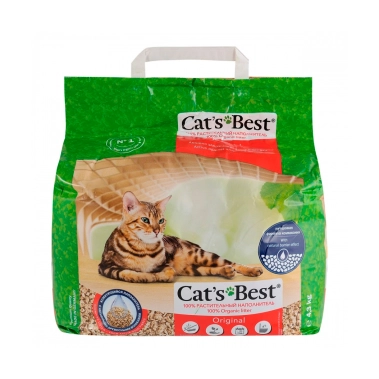 Наповнювач Cat's Best Original дерев'яний для котячого туалету, 10 л (JRS324092/0922) - цена, характеристики, отзывы, рассрочка, фото 1