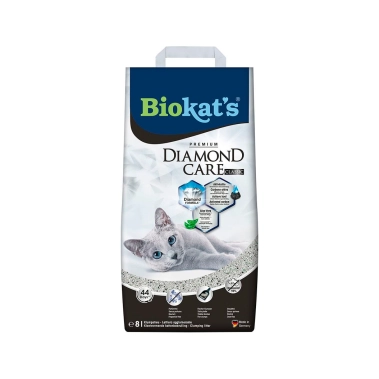 Наповнювач Biokats Diamond Classic бентонітовий для котячого туалету, 8 л (G-613253) - цена, характеристики, отзывы, рассрочка, фото 1