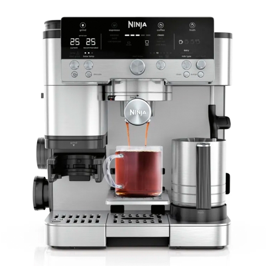 Кавомашина автоматична Ninja Luxe Cafe Essential ES601EU - ціна, характеристики, відгуки, розстрочка, фото 1