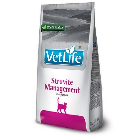 Сухой корм для кошек Farmina Vet Life Management Struvite для лечения и профилактики рецидивов струвитных уролитов 400 г (163592)