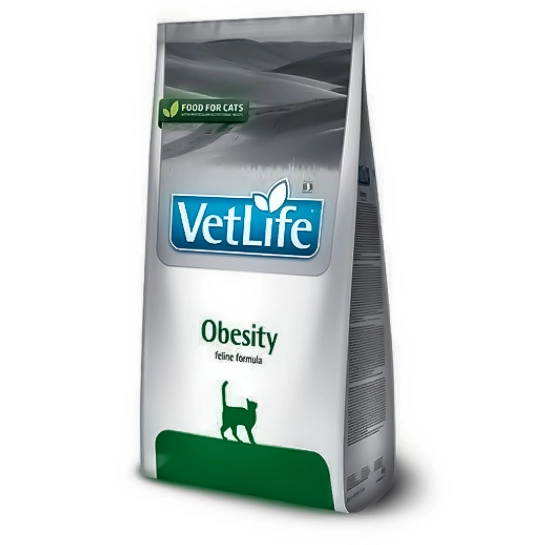 Сухой корм для кошек Farmina Vet Life Obesity для снижения избыточного веса 400 г (163593)