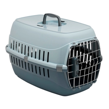 Переноска Moderna Road Runner 2 для собак с металлическими дверями IATA, серый, 58х35х37 см (T203312) - цена, характеристики, отзывы, рассрочка, фото 1