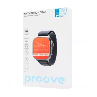 Гидрогелевая защитная пленка Proove Hydrogel Screen Protection PRO Watch Clear - цена, характеристики, отзывы, рассрочка, фото 1