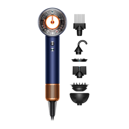 Фен Dyson Supersonic HD16 Nural Curly+Coily Prussian Blue/Rich Copper EU (122701-01)