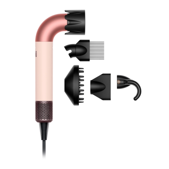Фен Dyson HD18 Supersonic r Professional Hair Dryer Curly+Coily - Ceramic Pink/Rose Gold (113361-01)