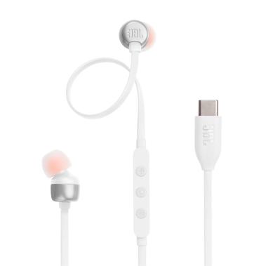 Навушники JBL TUNE 310C USB-C White (JBLT310CWHT) - цена, характеристики, отзывы, рассрочка, фото 1