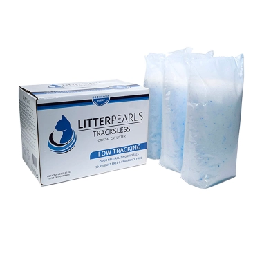 Наповнювач Litter Pearls TrackLess кварцовий силікагелевий, для туалетів котів, 18.94 л (30022) - цена, характеристики, отзывы, рассрочка, фото 1