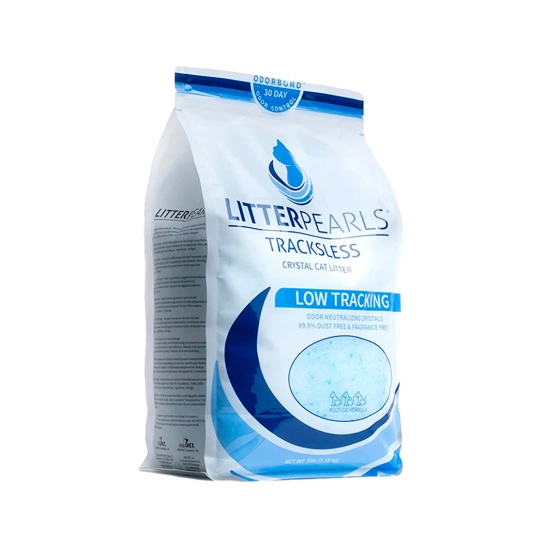 Наполнитель Litter Pearls TrackLess кварцевый силикагелевый, для туалетов кошек, 7 л (30070)