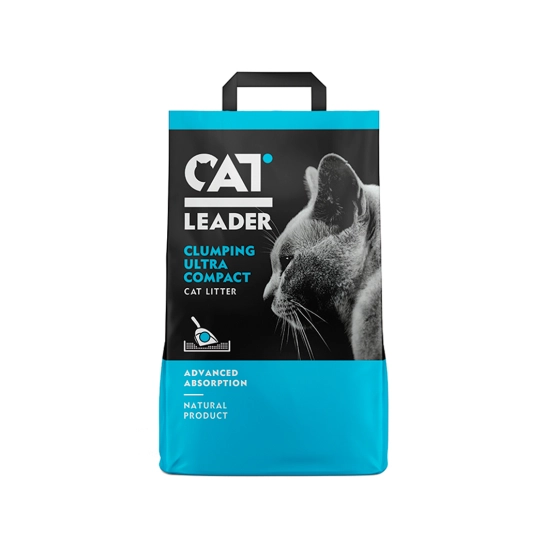 Наполнитель Cat Leader Clumping ультрагрудкующий для кошачьего туалета, 5 кг (801380)