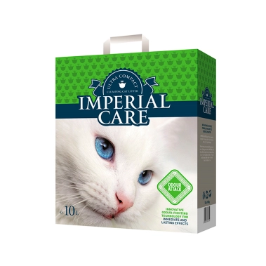 Наполнитель Imperial Care Odour Attack, ультрагрудкующий, для кошачьего туалета, с ароматом летнего сада, 10 л (801755) - цена, характеристики, отзывы, рассрочка, фото 1