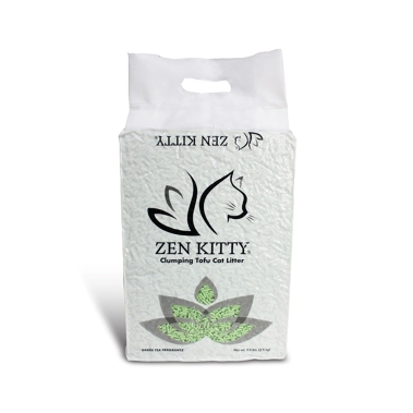 Наполнитель ZenKitty Clumping Tofu Green Tea, грудкующий, для кошачьего туалета, зеленый чай, 2.5 кг (20040) - цена, характеристики, отзывы, рассрочка, фото 1