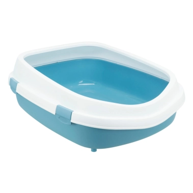 Туалет Trixie Primo XXL, с бортиками, синий/белый, 56×25×71 см (40175) - цена, характеристики, отзывы, рассрочка, фото 1