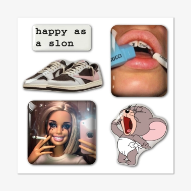 Стікерпак Pump Sad Hype - цена, характеристики, отзывы, рассрочка, фото 1