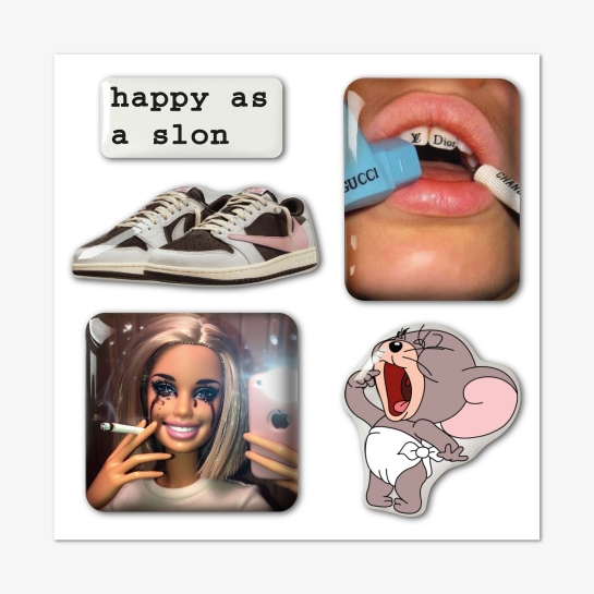 Стикерпак Pump Sad Hype - цена, характеристики, отзывы, рассрочка, фото 1