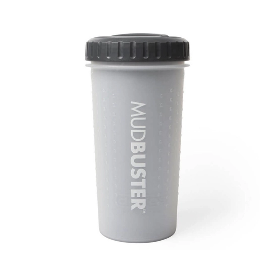 Лапомийка DEXAS MudBuster для собак, велика, з кришкою, світло-сіра, 22 см (PW720L-429)