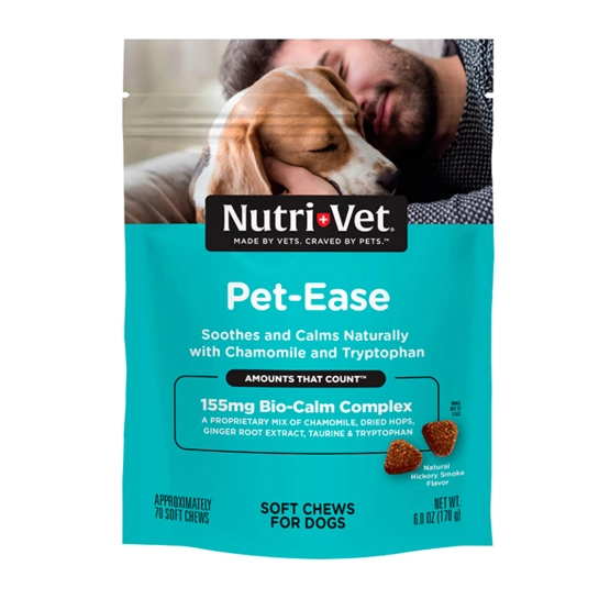 Жувальні таблетки Nutri-Vet Pet-Ease Soft Chews антистрес, для собак, 70 шт (90974)