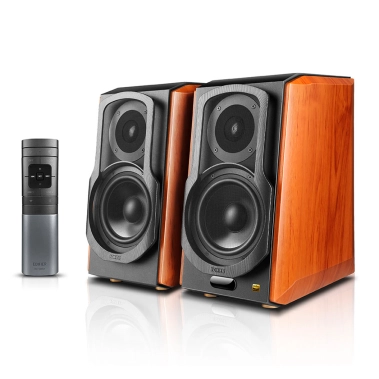 Акустична система Edifier S1000W 120W Bluetooth Wi-Fi Hi-Res Brown - цена, характеристики, отзывы, рассрочка, фото 1