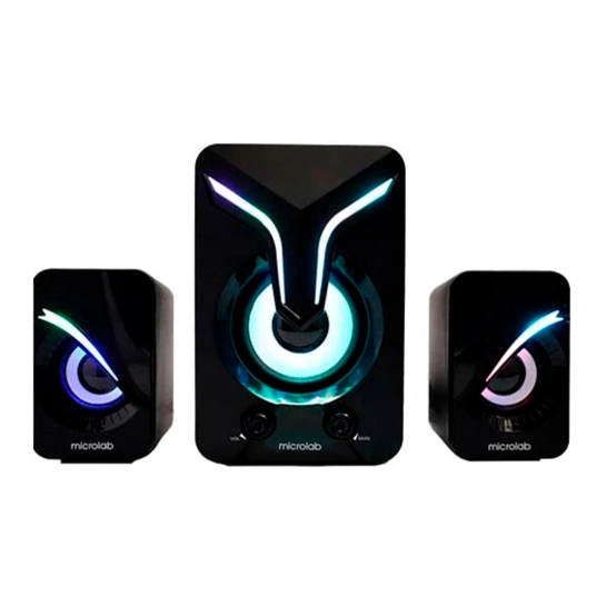 Акустична система Microlab U-270 LED USB Black