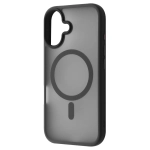 Чехол WAVE Matte Insane Case with Magnetic Ring iPhone 17 black