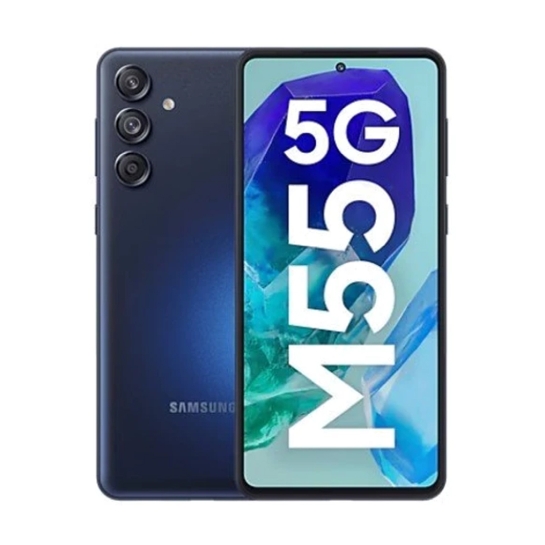 Смартфон Samsung Galaxy M55 5G SM-M556B 8/128GB Denim Black (SM-M556BZKA) Global - цена, характеристики, отзывы, рассрочка, фото 1
