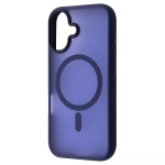 Чехол WAVE Matte Insane Case with Magnetic Ring iPhone 17 midnight blue