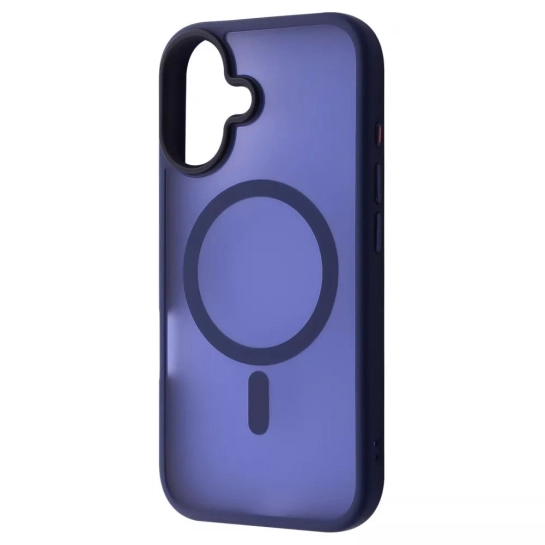 Чехол WAVE Matte Insane Case with Magnetic Ring iPhone 17 midnight blue